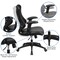 Emma and Oliver High Back Designer Mesh Executive Ergonomic Office Chair w/ Adjustable Arms